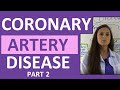 Coronary Artery Disease (CAD) Treatment Medications Nursing Interventions Heart Disease Part 2