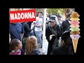 Madonna talking to kids about ice cream!