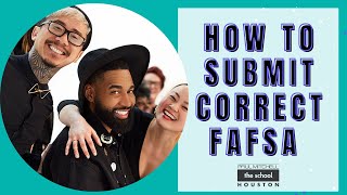 How To  Submit Correct FAFSA | Paul Mitchell the School Houston