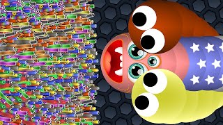 SLITHER.IO - DRAGON SKIN GAMEPLAY - 2B SCORE WORLD RECORD | CODE UPDATE! screenshot 1