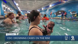 Cincinnati pools offering swim lessons as CDC reports drowning cases on the rise