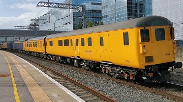COLAS Class 37 37175 Propels NR UTU Set with DBSO through Milton Keynes Southbound for HS1 10/6/22