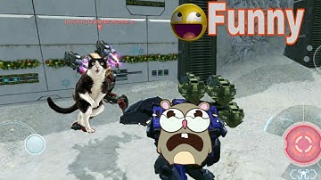 war robots Bulga vs Kumiho full funny video😹