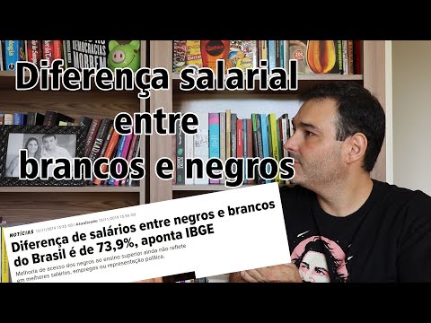 Vídeo: Diferença Entre Salário Preto E Branco
