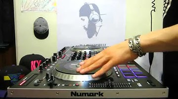DJ SinSaw Scratching With Numark NS7 2