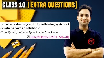 For what value of p will the following system of equations have no solution ? (2p-1)x+(p-1)y=2p+1