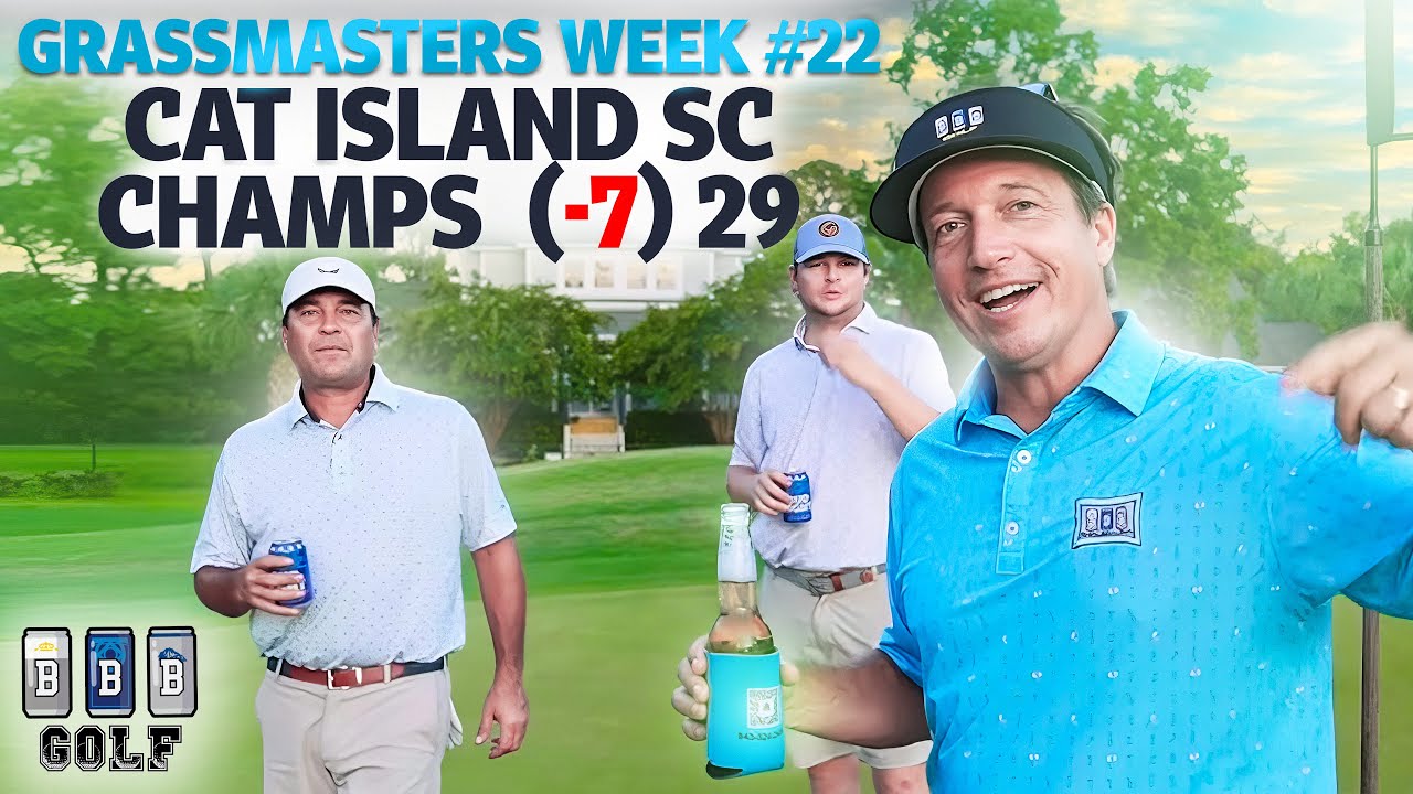 “Back Nine Beatdown 💥 | Team Diamond Ben Goes (-7) 29: Cat Island (Grass Masters Week 22)” 3v3...