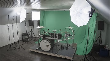 Setting up my recording and filming studio[Timelapse]