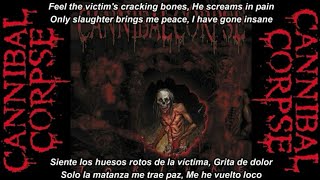 Cannibal Corpse – Rabid subtitulada en español (Lyrics)