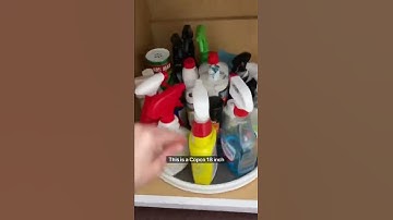 How To Organize Under The Kitchen Sink - Part 1