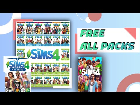 NEW SIMS 4 Free All DLC & Packs!  Use this Method to Get Sims 4