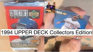 Opening 1994 Upper Deck Collector's Choice Packs 30 Years Later… Is Michael Jordan In Here?
