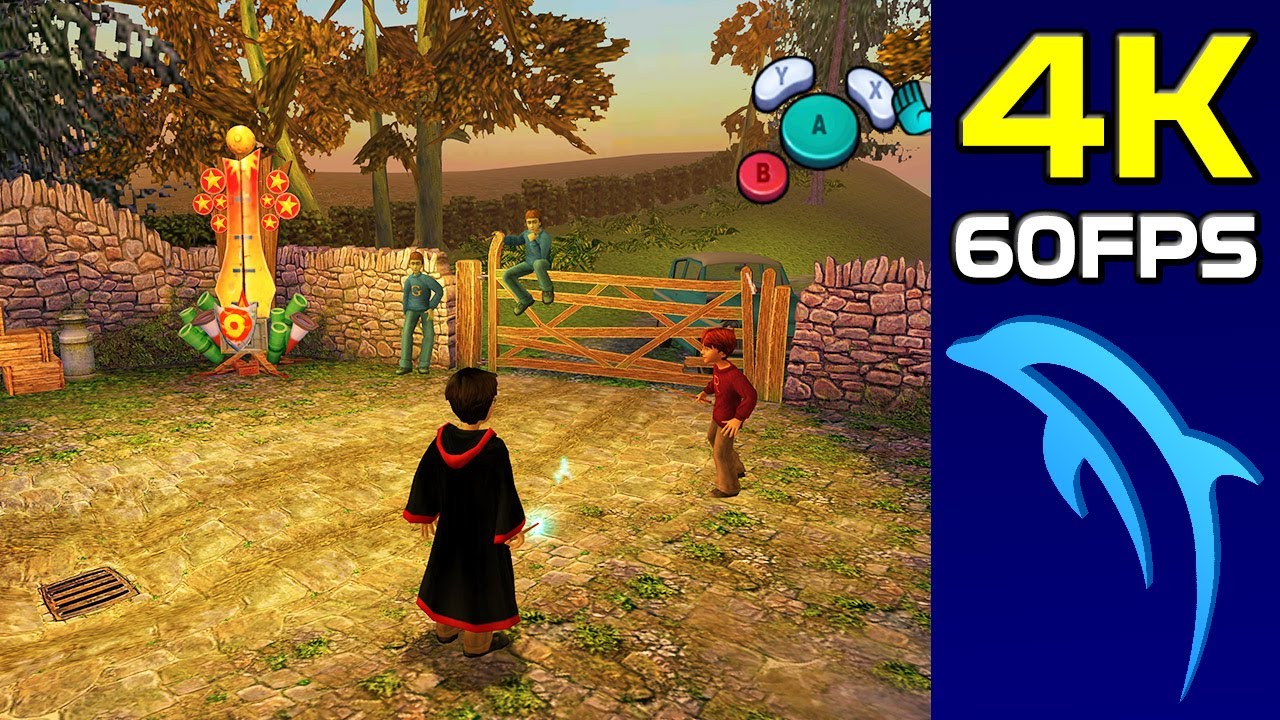 Harry Potter and the Chamber of Secrets 🔥[4K Dolphin Emulator 🐬 3840 x