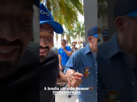 Tirullipa, Pablo Marçal e Renato Aragão/Didi gravando juntos