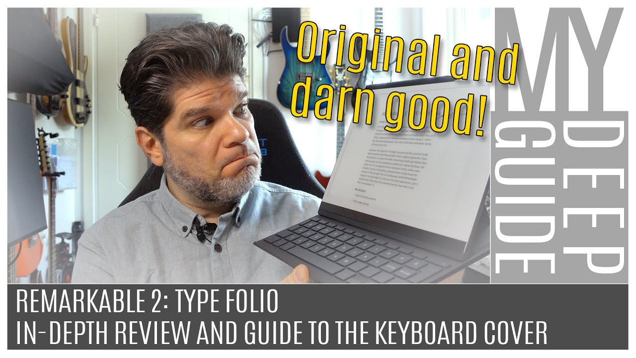 Remarkable 2 Type Folio InDepth Review and Guide to the Remarkable 2