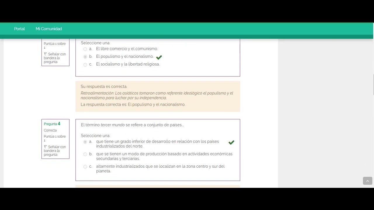 Actividad Formativa 4 Los Cambios De Asia áfrica Y Latinoamérica