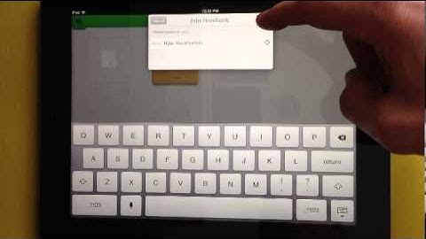 Joining a Shared Evernote Notebook on an iOS device