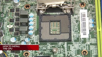 Lenovo ThinkServer TS460 installing a CPU