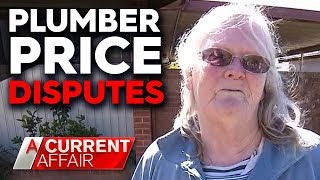 Plumbing company accused of ripping off some elderly customers | A Current Affair