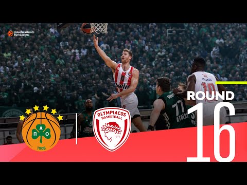 Olympiacos dominates the Greek derby! | Round 16, Highlights | Turkish Airlines EuroLeague