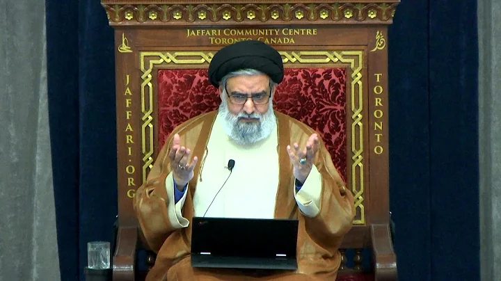 Family Foundations; Mahr in Islam; Zainab's Marriage - Maulana Syed Muhammad Rizvi