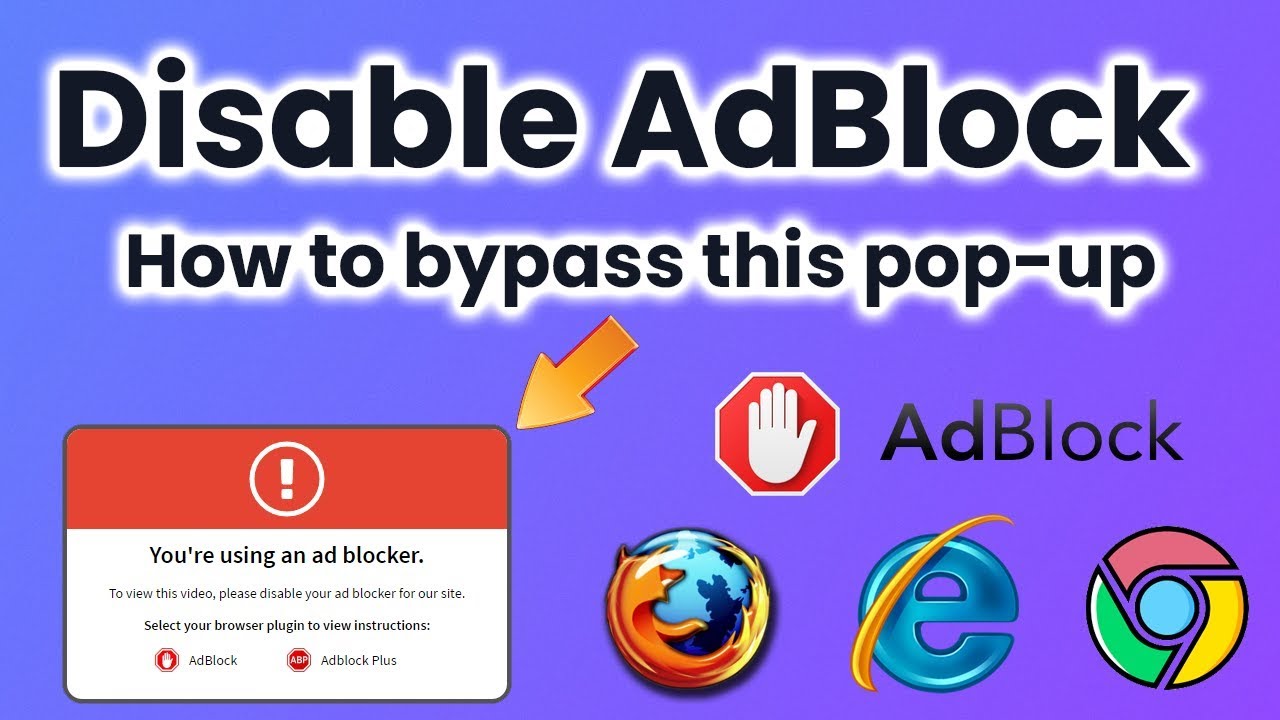 google chrome ad blocker disable