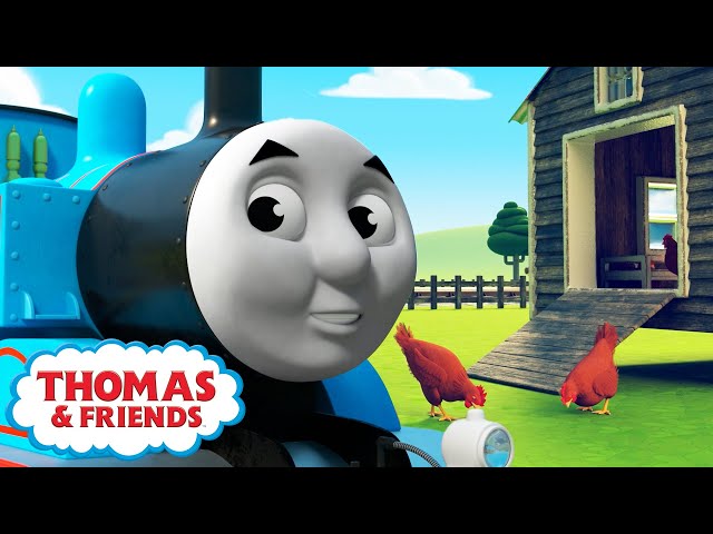 Thomas & Percy on the Farm - Animals 🚂 +more Kids Videos | Thomas & Friends™ Learning class=