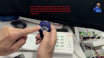 How to Program the Paradox REM1 Wireless Remote for Magellan Alarm Panels