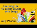 Jolly Phonics - Letter Sound Songs for Kids | Jolly Phonics Songs | 42 Letter Sounds Learn with Song