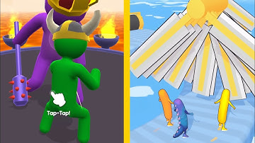 Giant Rush Vs Wacky Run: All Levels Gameplay - New Update Android, iOS