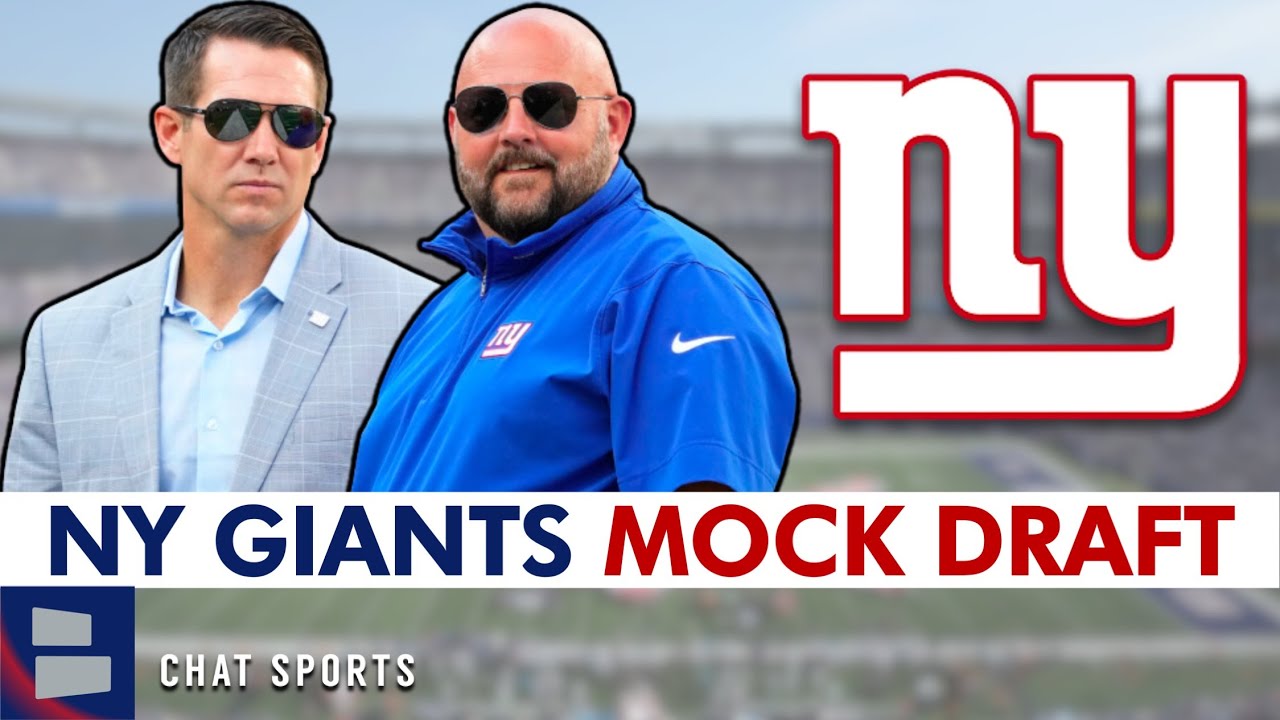 NFL Draft EXPERT Predicts Giants Select _____ In 2024 NFL Draft ...