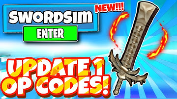 ALL NEW SECRET *UPDATE 1* OP CODES For SWORD SIMULATOR! In Roblox Sword Simulator Codes 2022