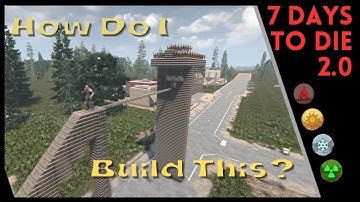 7 Days to Die 2.0 | Tutorial | How to Build A Melee Horde Base