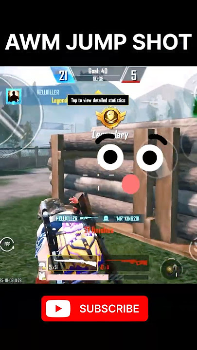 🎯 “AWM = Instant Knock 🔥 Headshot King Returns”#JumpShot #AWM #BGMIClutch