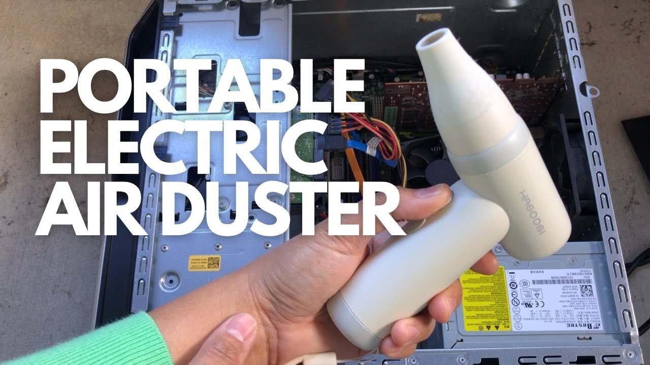 Portable Electric Air Duster - YouTube