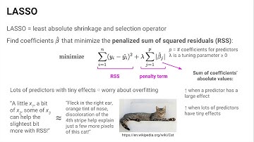 Shrinkage/regularization