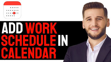 HOW TO EASILY ADD YOUR WORK SCHEDULE TO IPHONE CALENDAR APP! | 2025 GUIDE