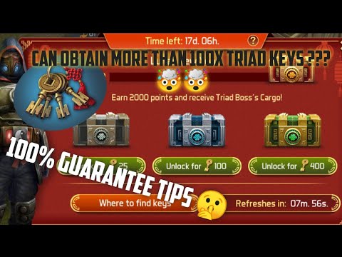 Tips How To Get More Triad Keys (Triad Event) : Dawn of Zombies Survival Gameplay