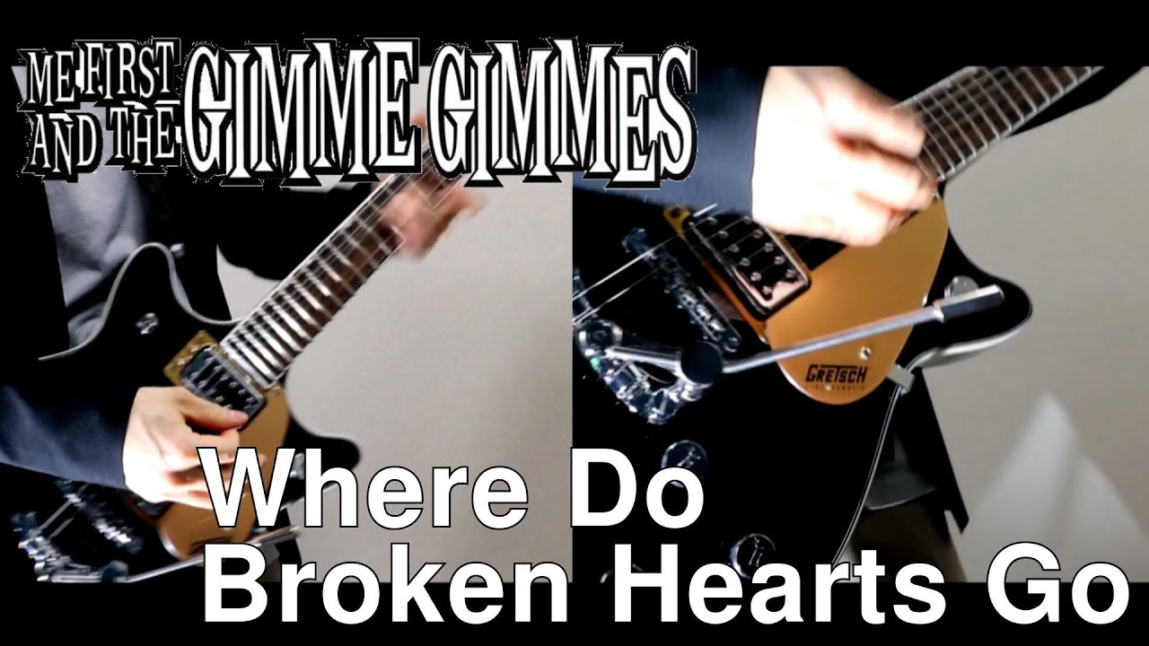 Where Do Broken Hearts Go - Me First & The Gimme Gimmes ( Guitar Cover )