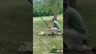 Shooting an M1 Garand rifle grenade with a full grenade launching charge #m1garand #military