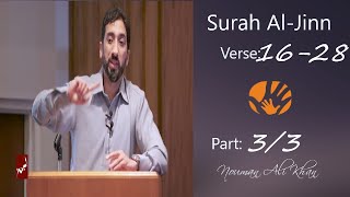 Surah Al-Jin | Verse: 16-28 | Nouman Ali Khan