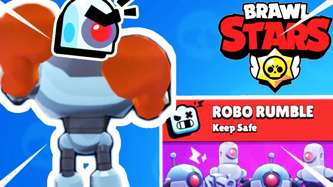 Brawl Stars Robots With Boxing Gloves Robo Rumble Vault Defenders Youtube - puuki brawl stars obs hintergrund