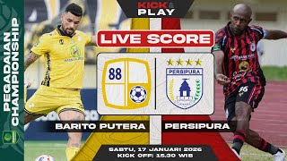  Ps Barito Putera Vs Persipura Jayapura  Pegadaian Chdanionship   Score