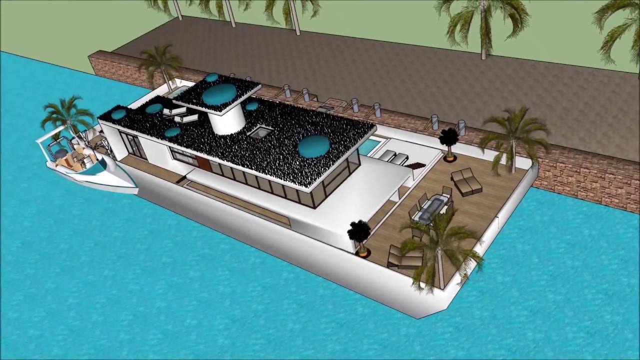 Houseboats 360 Architect Barge in INDIA Mumbai house boat 