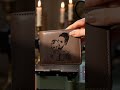 Custom Engraved Billfold Anti-Theft Brush RFID Protected Wallet for Men – Personalized Gift for Him