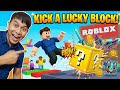MENCARI BRAINROT VIRUS DAN CALESTIAL | KICK A LUCKY BLOCK ROBLOX