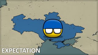 Countryballs Expectation vs Reality Part 5