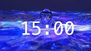 15 Minute Countdown Timer with Alarm | Diamond Astronaut in Space. Relaxing Music | Classroom Timers by Timer Creations 1,052 views 2 weeks ago 15 minutes