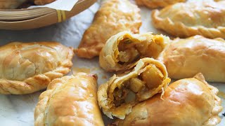 Baked Curry Puff (Flaky Pastry)