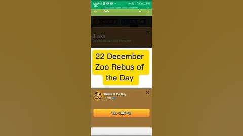 Rebus of the Day | today zoo Coin Rebus of the Day | zoo Rebus of the day | #cryptoslang